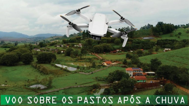Voando sobre os Pastos Após a Chuva – Anhumas Pedralva MG
