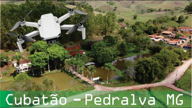 Voo no Bairro Cubatão – Pedralva MG – DJI Mini 2