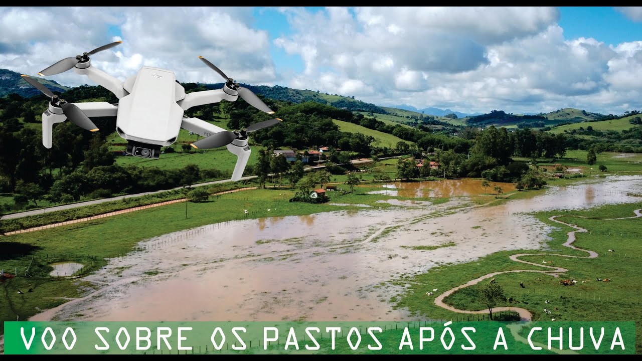 Voo DJI Mini 2 – Pastos Alagados – Cubatãozinho – Pedralva MG