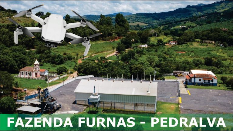 Voo com DJI Mini 2 pelo bairro Furnas -Pedralva – MG