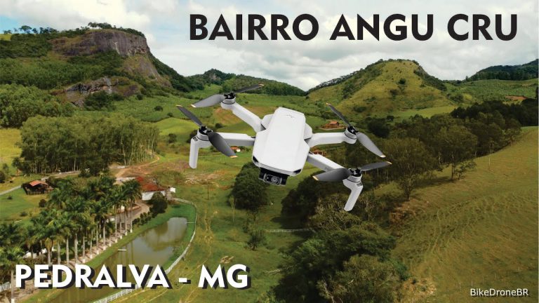 Voo no Bairro Angu Cru – Pedralva – MG – DJI Mini 2