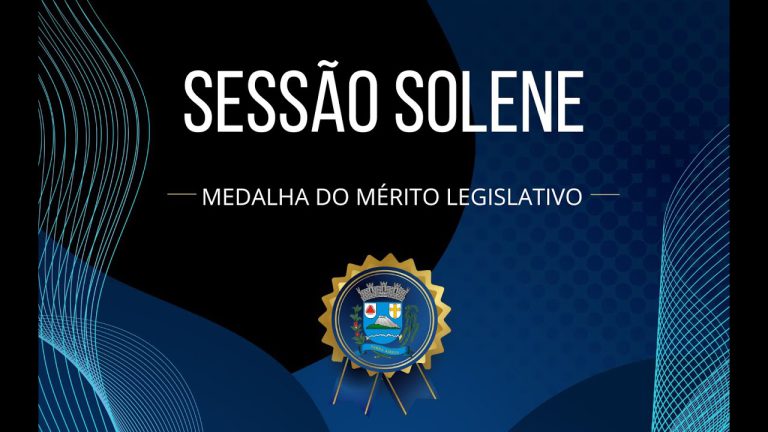 câmara Sessão Solene – Medalha do Mérito Legislativo – 21 de dezembro de 2024