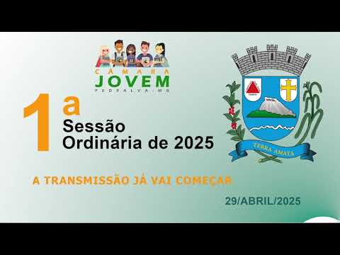câmara 1ª Sessão Ordinária da Câmara Jovem de 2025 – 29 de abril de 2025.