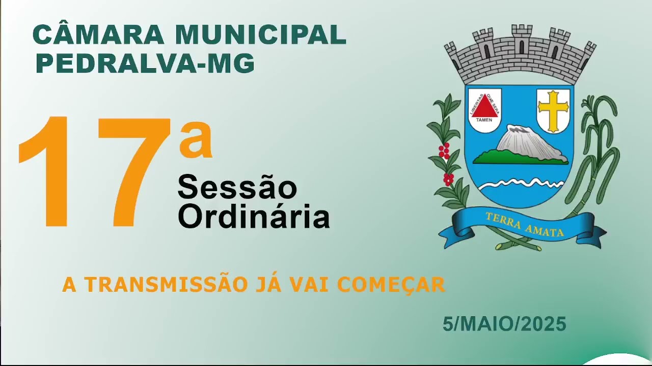 câmara Sessão ordinária do dia 5 de maio de 2025