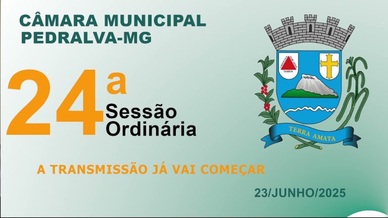 câmara Sessão Ordinária da Câmara Jovem do dia 24 de junho de 2025