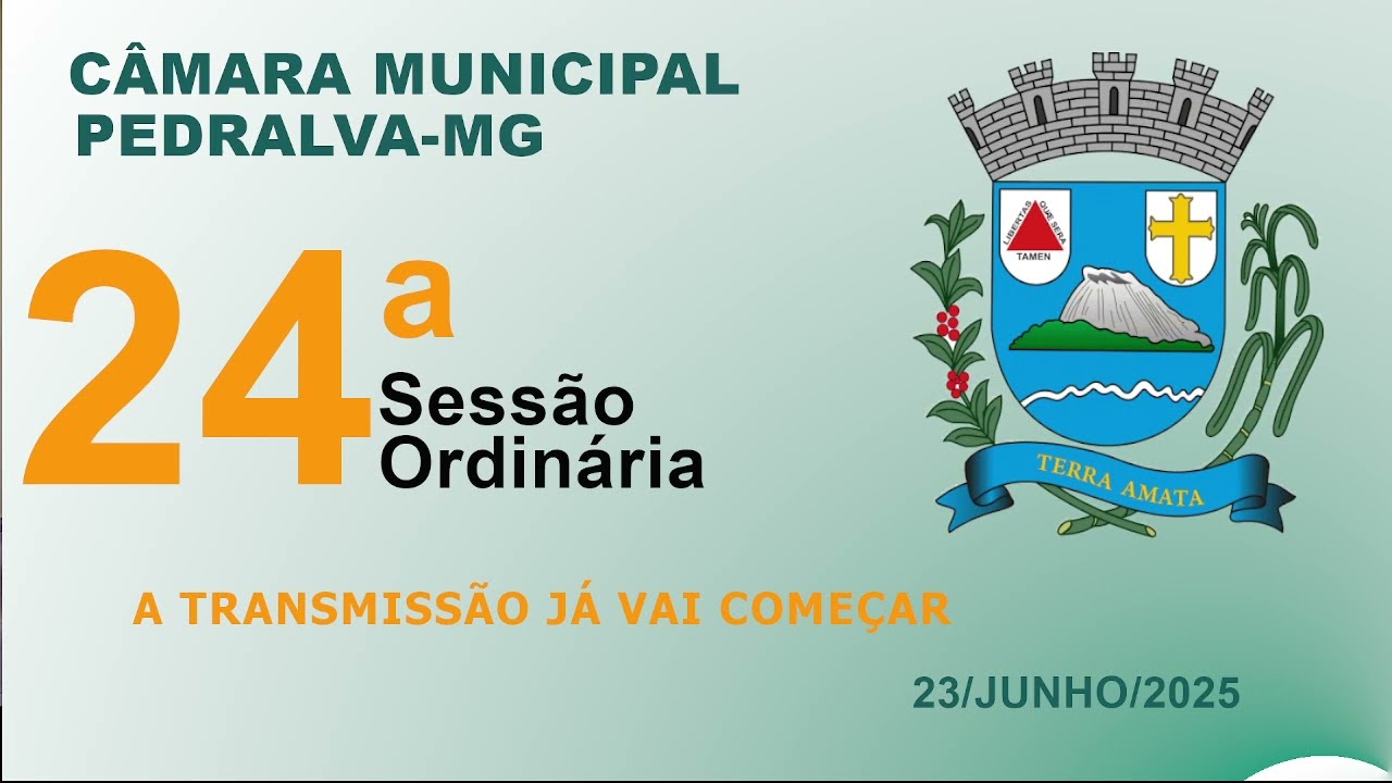 câmara Sessão Ordinária da Câmara Jovem do dia 24 de junho de 2025