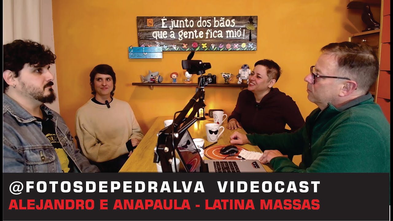 Alejandro e a Ana Paula – @fotosdepedralva Videocast – Latina Massas