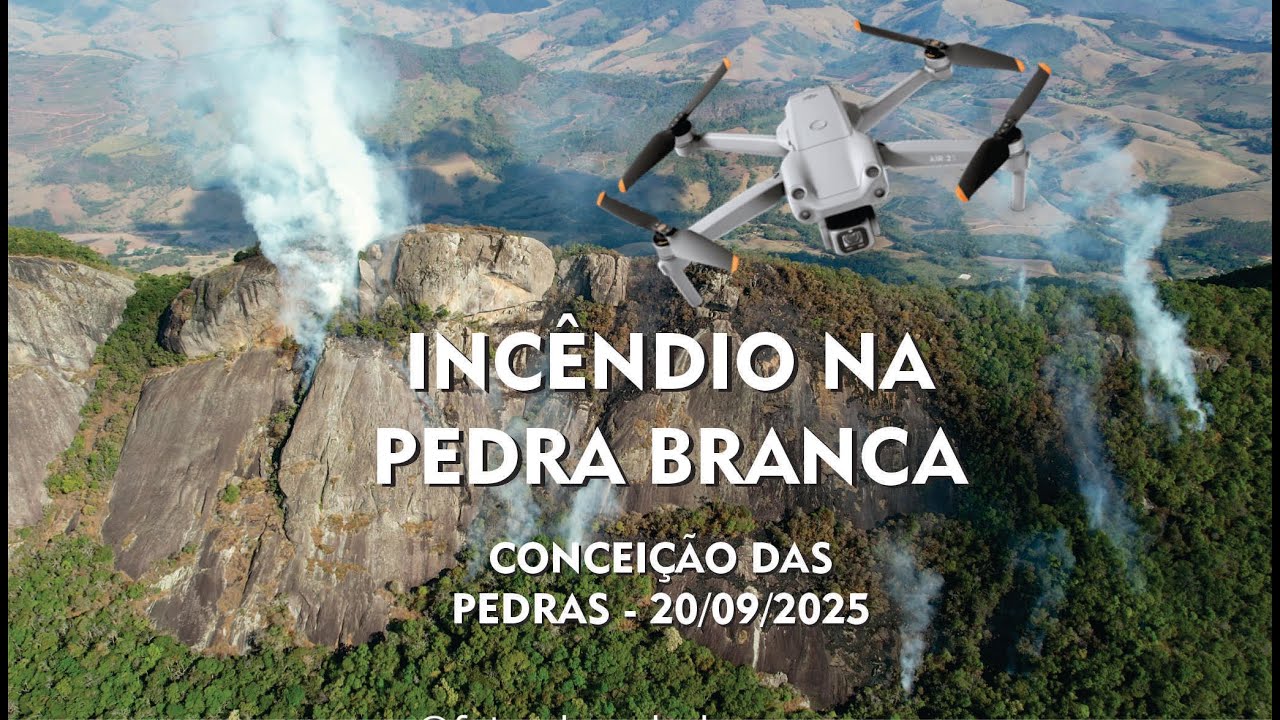 Incêndio na Pedra Branca – 20/09/2025