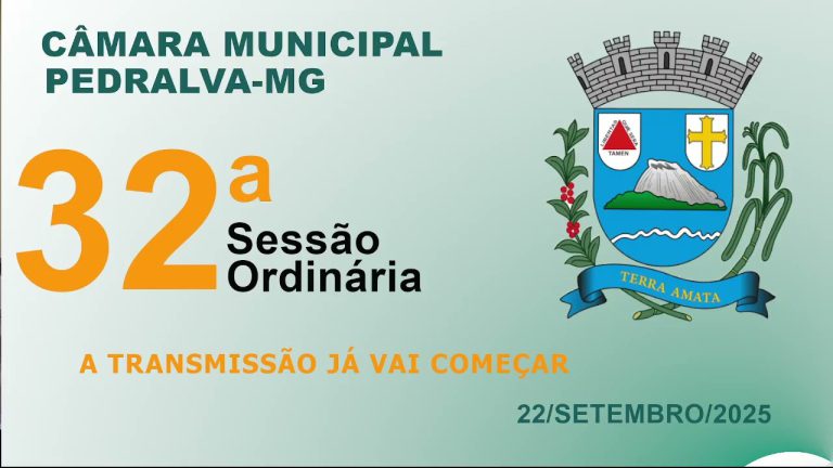 câmara Sessão ordinária do dia 22 de setembro de 2025
