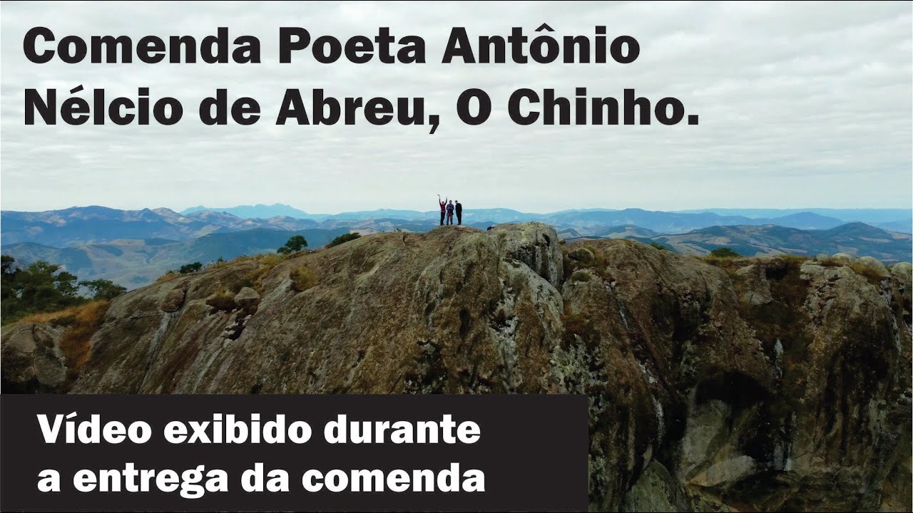Vídeo exibido na entrega da Comenda Poeta Antônio Nélcio de Abreu, O Chinho à Joel e Lucille