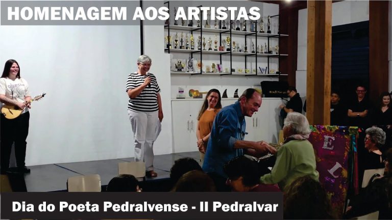 Homenagem aos Artistas – Dia do Poeta Pedralvense – II Pedralvar